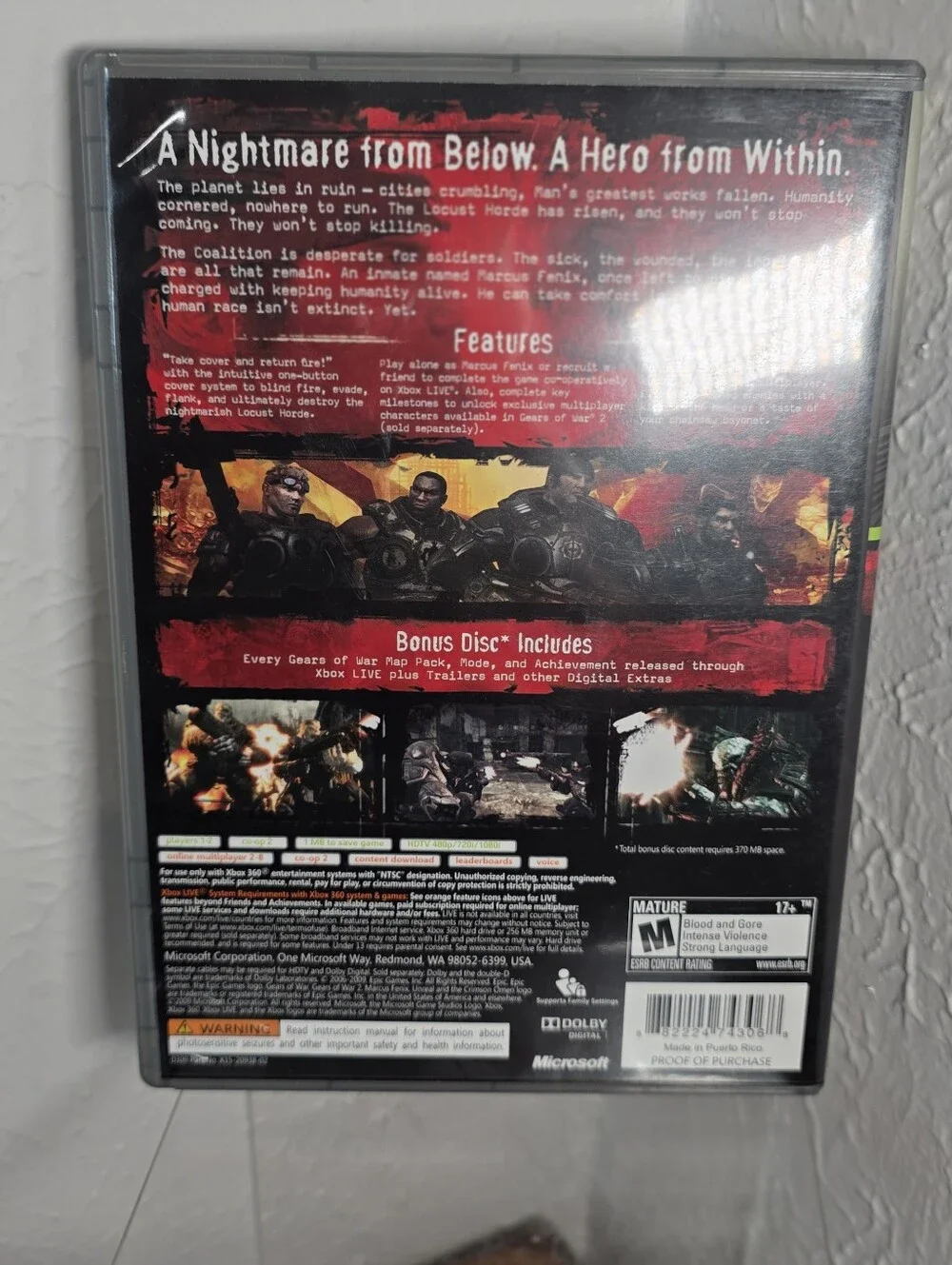 Xbox gears war